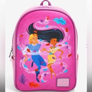 NWT Loungefly Disney Pocahontas Colors of the Wind Backpack